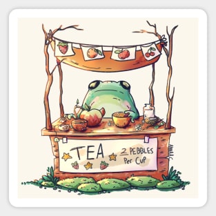 Sweet Pea Tea - Froggy Fruit Tea Magnet